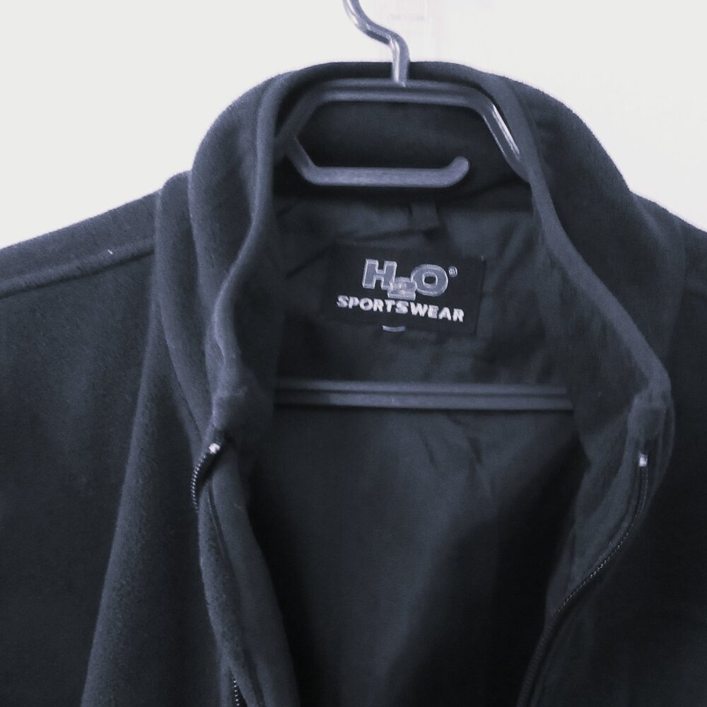 Men's FLEECE LONG SLEEVE FULL-ZIP JACKET by H2O Sportswear